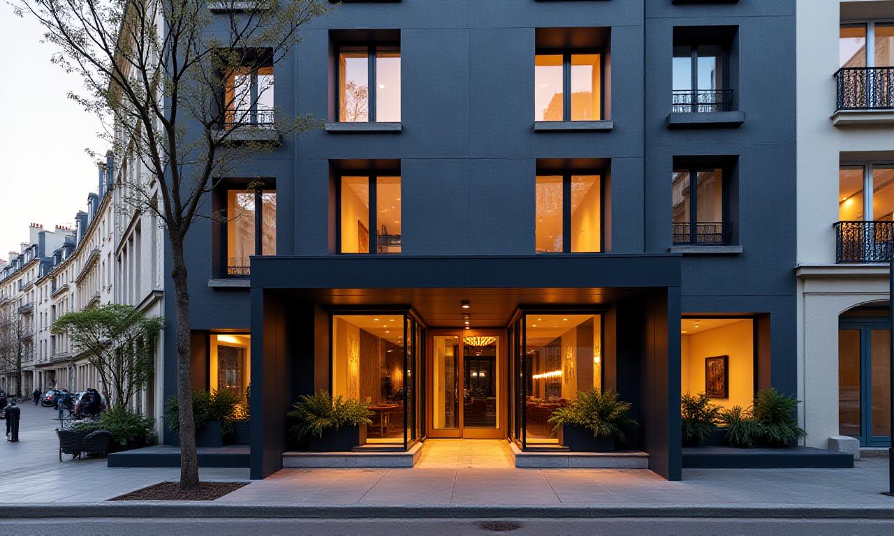 Extérieur de Axiom Hotel à Paris